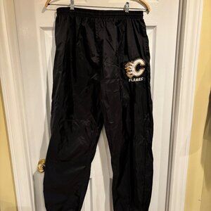 Calgary Flames Throwback NHL shell pants (black)
